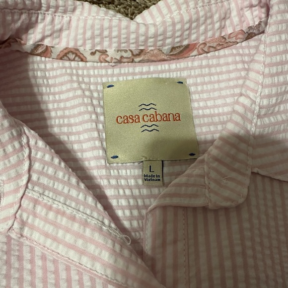 CASA CABANA BUTTON UP - Picture 2 of 4